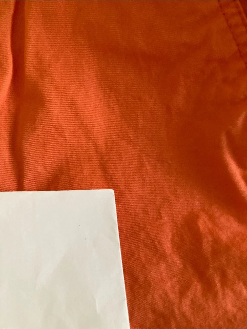 Boys Old Navy orange long chino shorts size 14